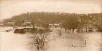 08 1905 Flood Overlooking Dr. McGees Home in Goosebottom