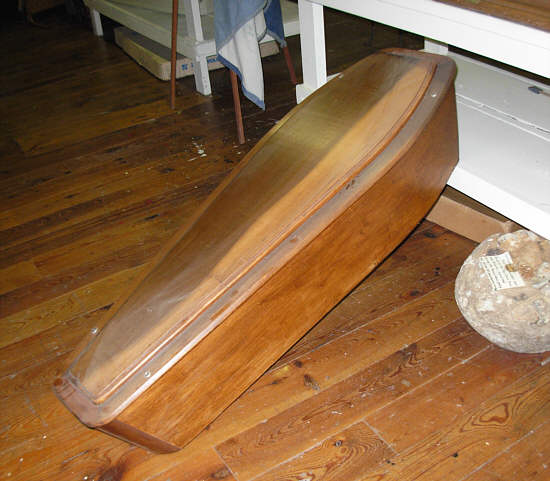  Small Child's Walnut Coffin 