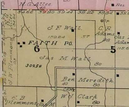  Faith Community from 1904 Atlas 