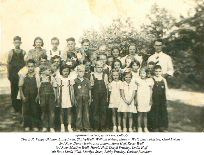 Spearman Classes 1-8, 1945-1955