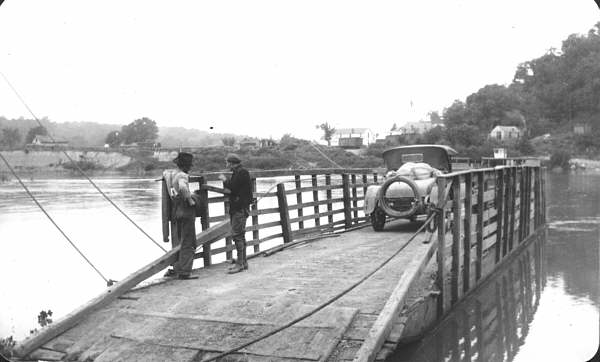  Ferry across the Osage River at Bagnell 